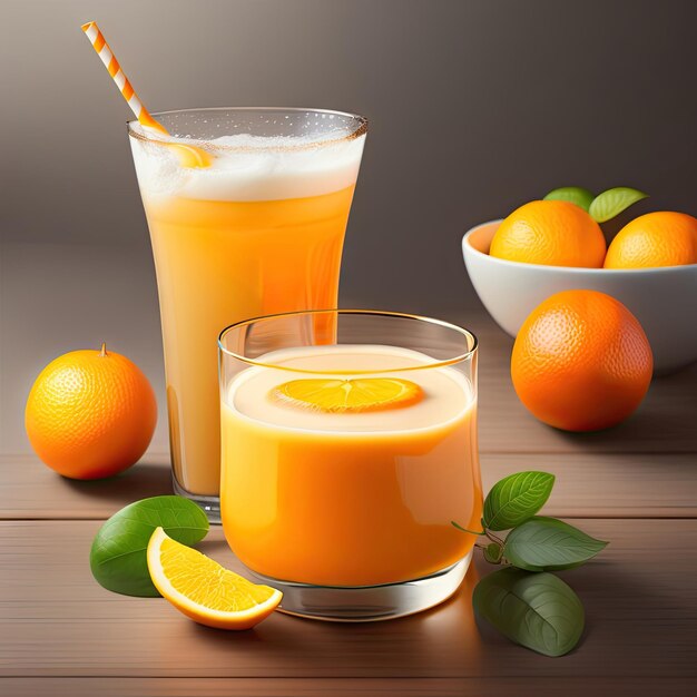 Frischer Orangensaft