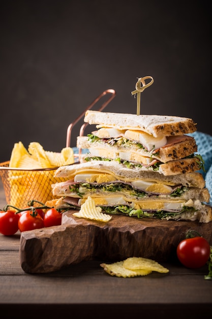 Frisches Club Sandwich