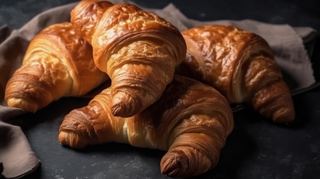 Frisches Croissan