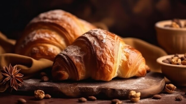 Frisches Croissan