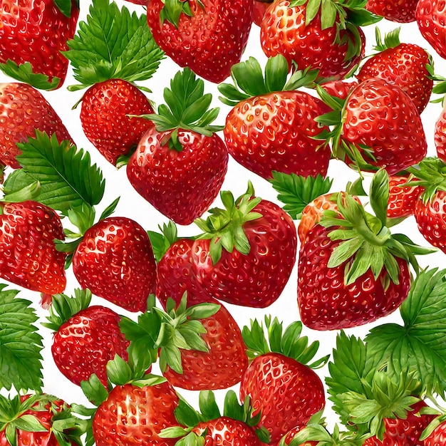 Frisches Erdbeer-Erdbeeren-Fruchtfoto