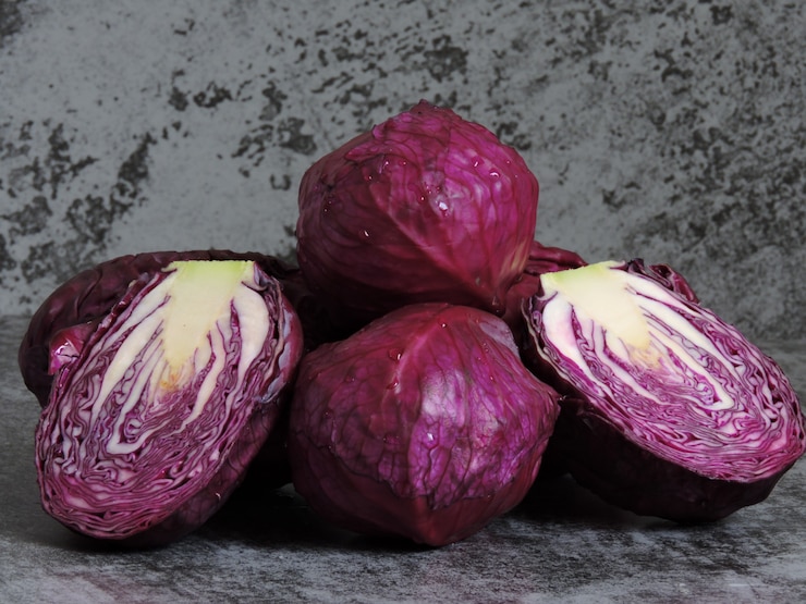Foto frisches gemüse. gesundes essen.