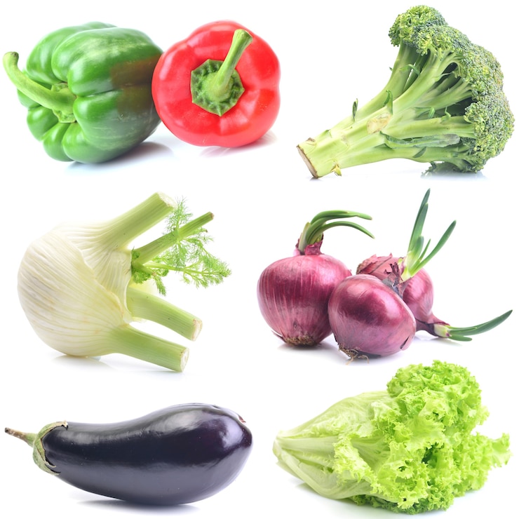 Foto frisches gemüse