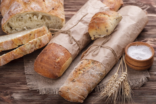 Frisches hausgemachtes Brot