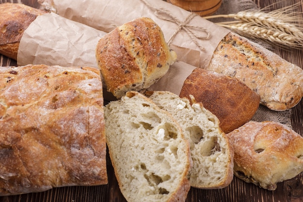 Frisches hausgemachtes Brot