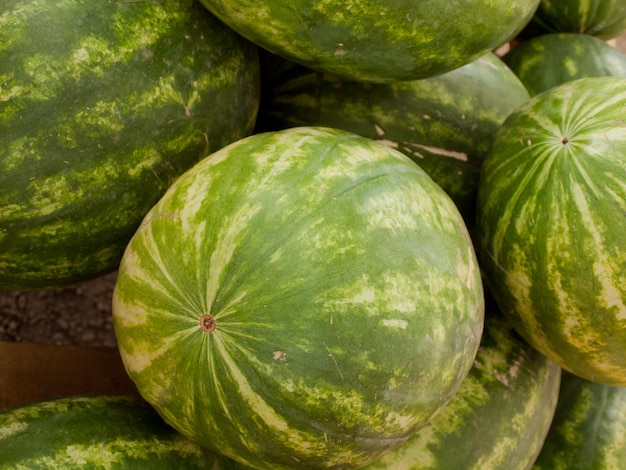 Frisches Obst auf dem lokalen Bauernmarkt.