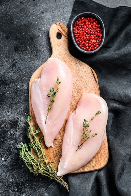 Frisches rohes Hähnchenbrustfilet, Bio-Fleisch