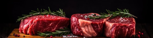 Frisches rohes Rindfleisch