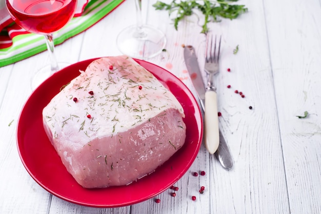 Frisches Schweinefilet