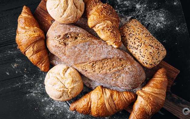 Frisches und leckeres hausgemachtes Brot