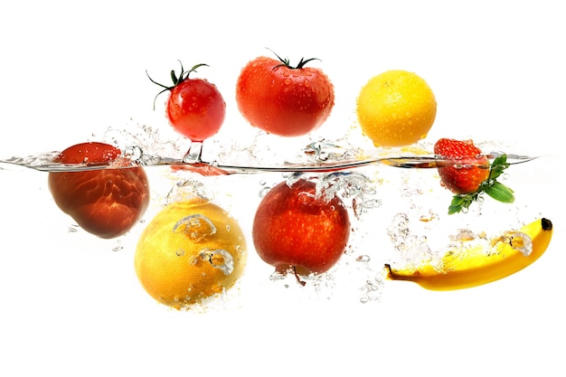 Frischsauberes und gesundes leckeres Obst