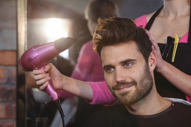 Friseur Styling Kunden Haare