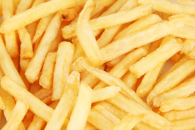 Frittierte Kartoffeln Hintergrund