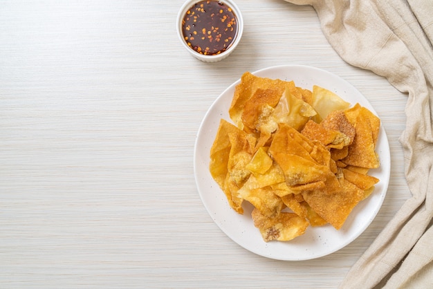 frittiertes Schweinefleisch Wonton