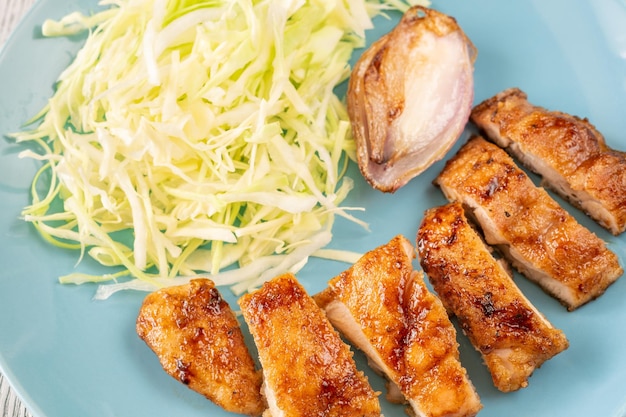 Frittiertes Teriyaki-Huhn