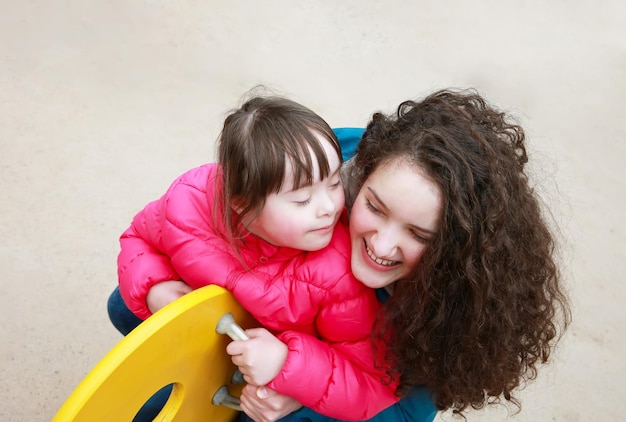 Fröhliche Familienmomente