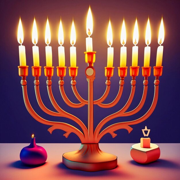 Fröhliches Hanukkah