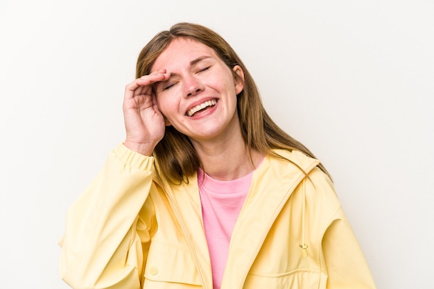 Fröhliches Lachen viel Glückskonzept