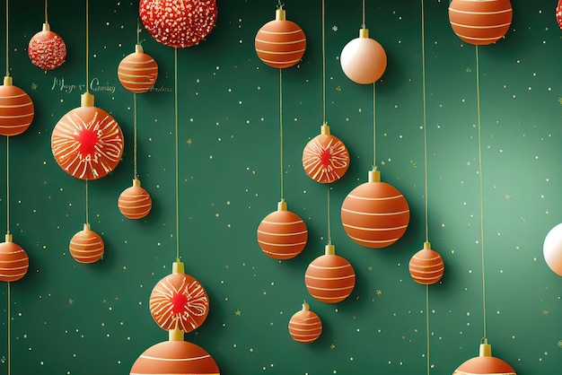 Frohe Weihnachten Illustration Hintergrundbild Konzept