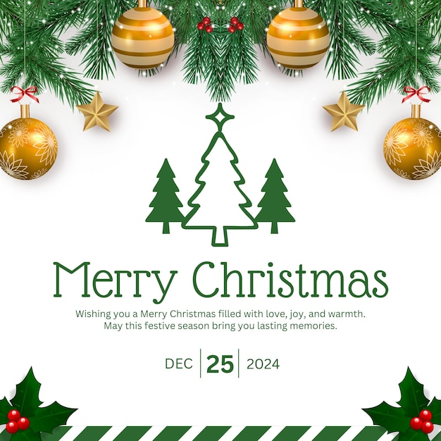 Frohe Weihnachts-Grüßkarte Weihnachten-Hintergrund mit Weihnachtbaum Schnee und Sterne