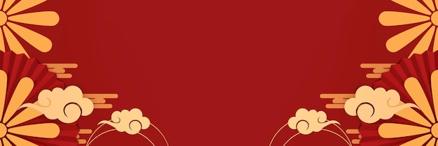 Frohes chinesisches Neujahrsbanner-Design