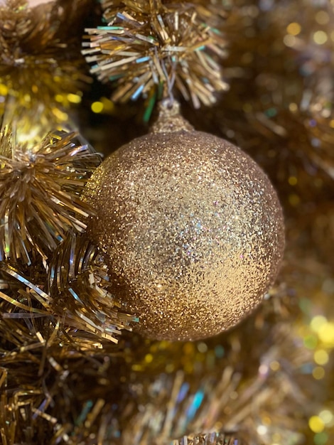 Frohes neues Jahr 2023 und Christbaumschmuck