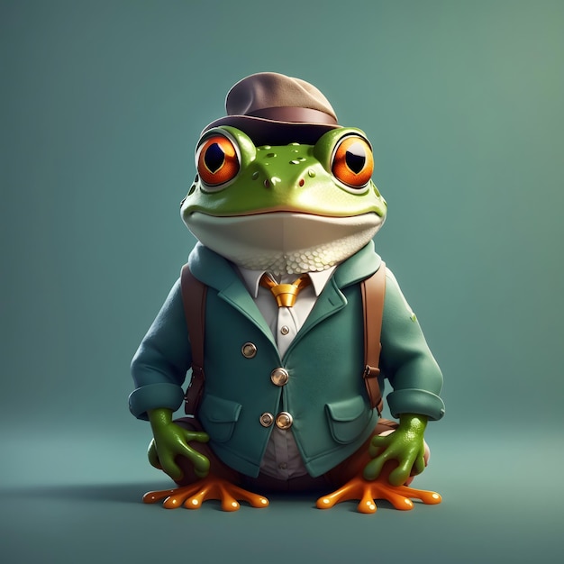 Froschillustration AI Generativ