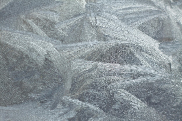 Frost auf dem Fenster