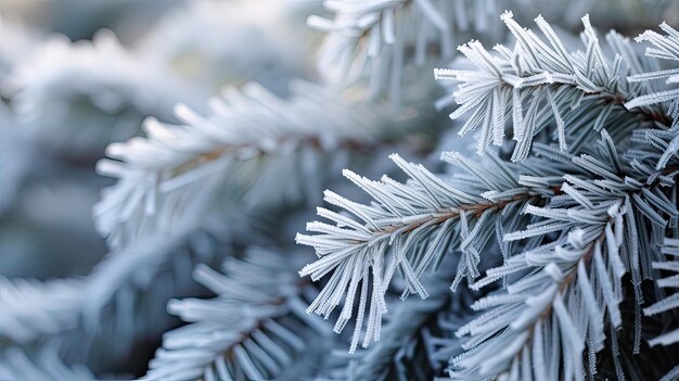 Frostige detaillierte Perspektive Ruhe winterliche gefrorene heitere kühle eisige Schönheit saisonale zarte makro natürliche Eleganz erzeugt von KI