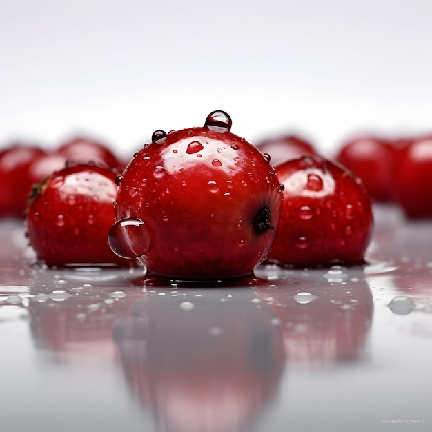 Frucht weißer Hintergrund