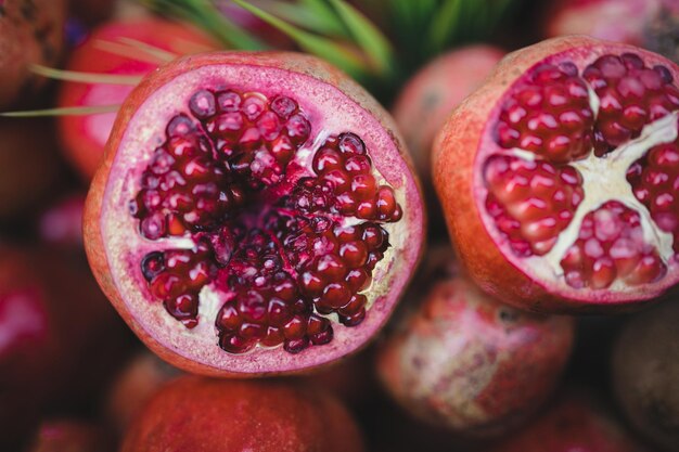 Fruchtzusammensetzung Beeren Grapefruit Aprikosen