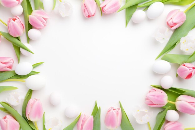 Frühling mit einer lebendigen Stimmung