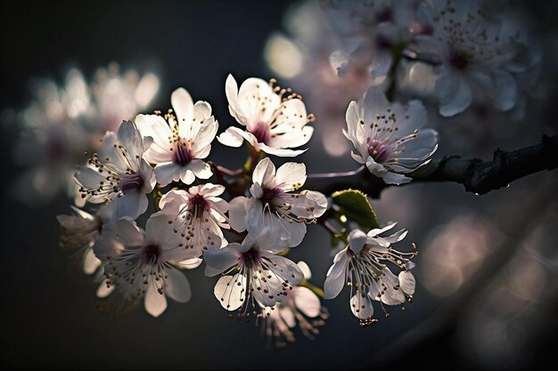 Frühlingsblühender japanischer Baum Sakura