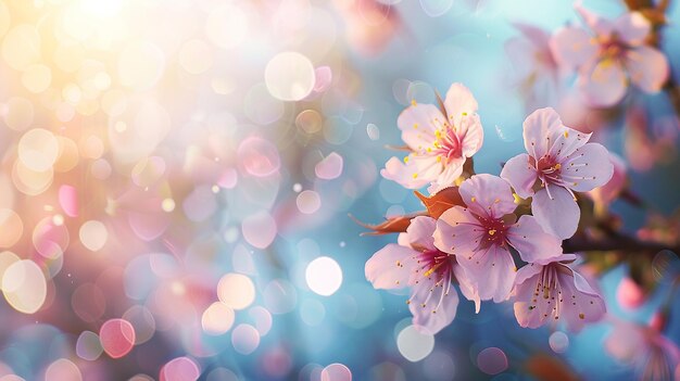 Frühlingsblüten lebendig Blumen-Sprint-Hintergrund mit Schmetterlings-Daisy-Sonnenblumen
