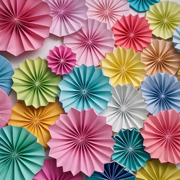 Frühlingsblumen aus Origami