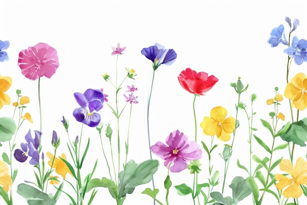 Frühlingsblumen Natur Hintergründe im Freien