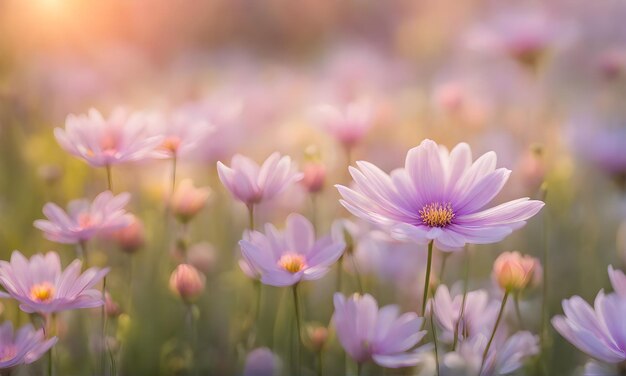 Frühlingsblumen schaffen einen glatten Hintergrund