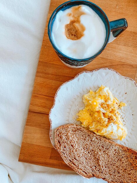 Foto frühstück im bett