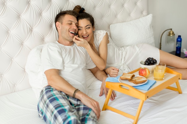 Frühstück im Bett