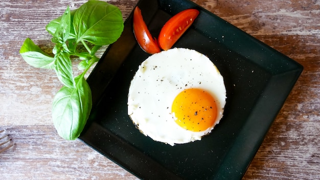 Frühstücksnahrung in einem Restaurant