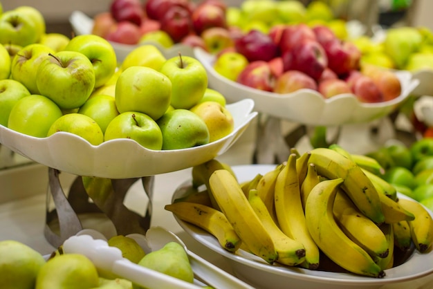 fruta en el buffet