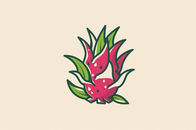 Fruta del dragón vibrante de cerca fresco orgánico y nutriente superalimento tropical