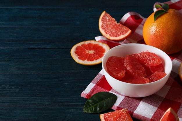 Fruta jugosa de verano pomelo concepto de alimentos frescos