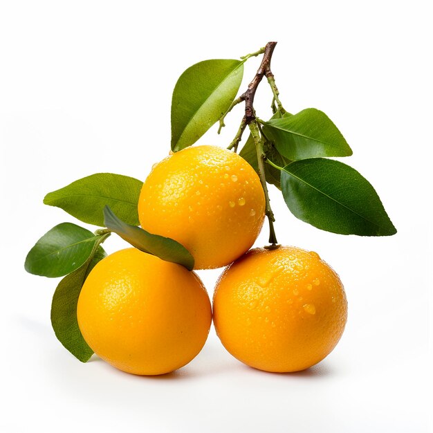 La fruta del kumquat aislada sobre un fondo blanco 1