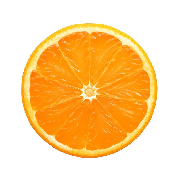 fruta laranja isolada em alta resolução de fundo branco