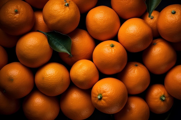 Fruta de naranja orgánica Generar Ai