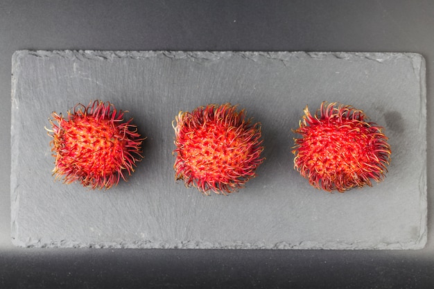 Foto fruta rambután