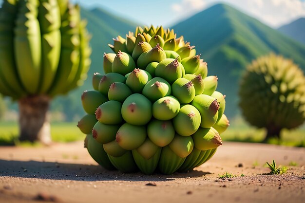 Foto fruta tropical durian deliciosa fruta extranjera importada costosa papel tapiz durian de fondo