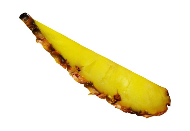 Fruta tropical de piña aislado en blanco