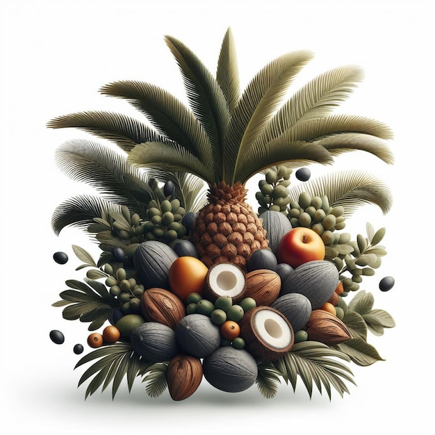 Frutas de aceite de palma